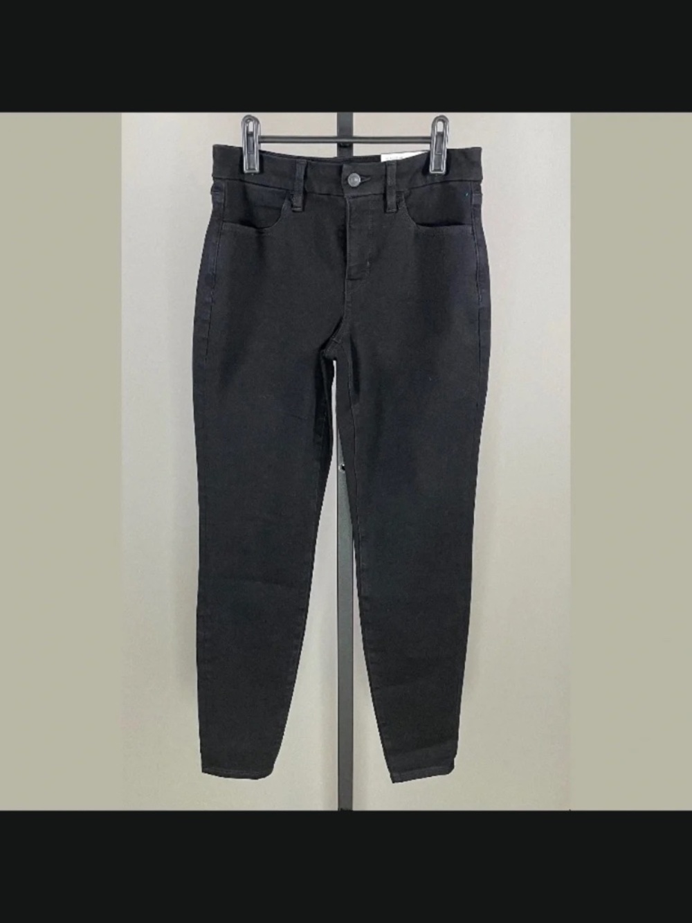 NEW American Eagle Outfitters Jeans Womens 28 6 black denim skinny preppy casual